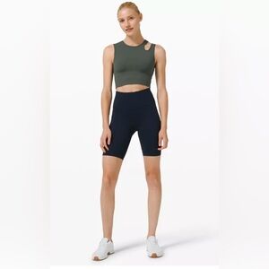Lululemon Mastered Motion Cropped Tank
